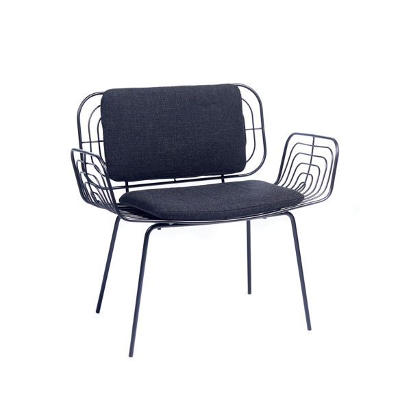 Product illustration Boston Lounge Armchair Black