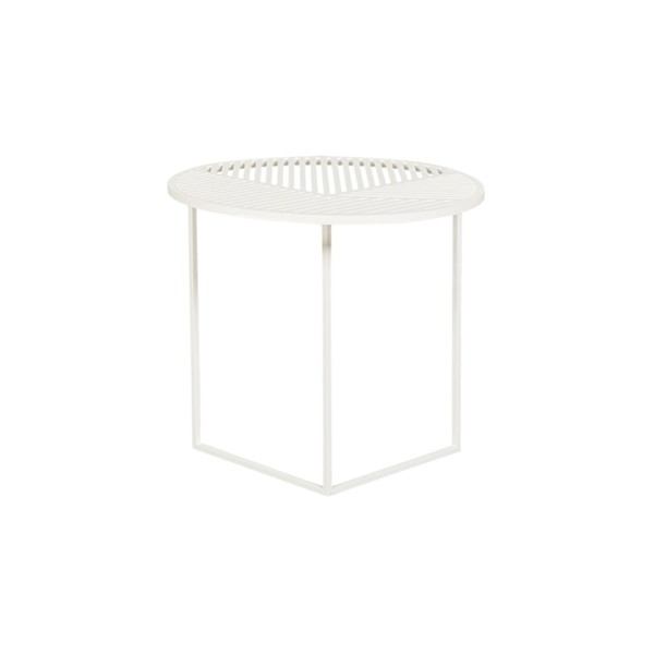 Product illustration Iso Round Sofa End Table White
