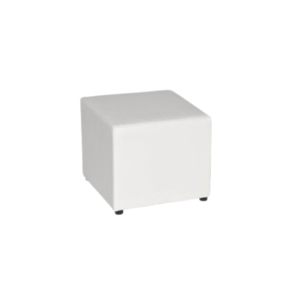 Product illustration Jimmys Ottoman White