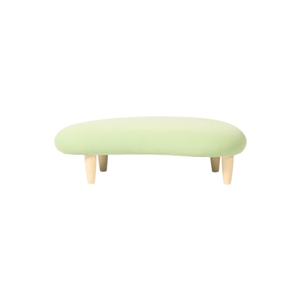 Illustration du produit Pouf Freeform Vert Amande