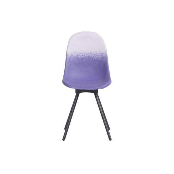 Product illustration Gravêne Chair Metal Purple-Parma