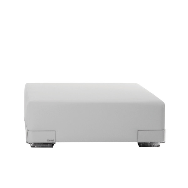 Product illustration Plastic Ottomans White