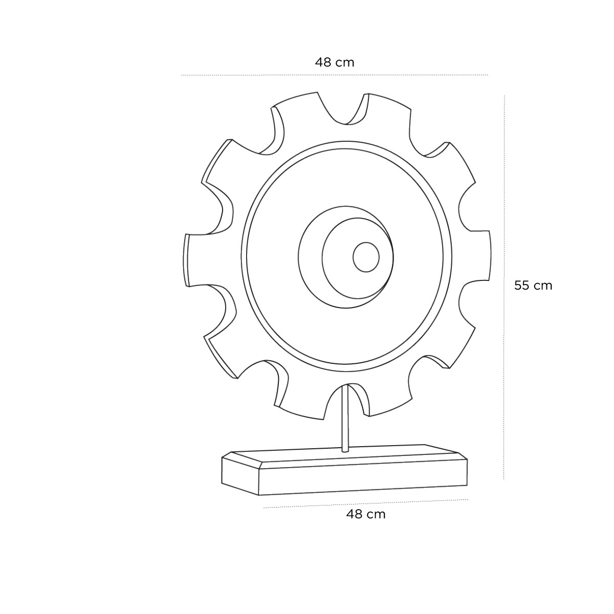 Product schematic Réa Engrenage