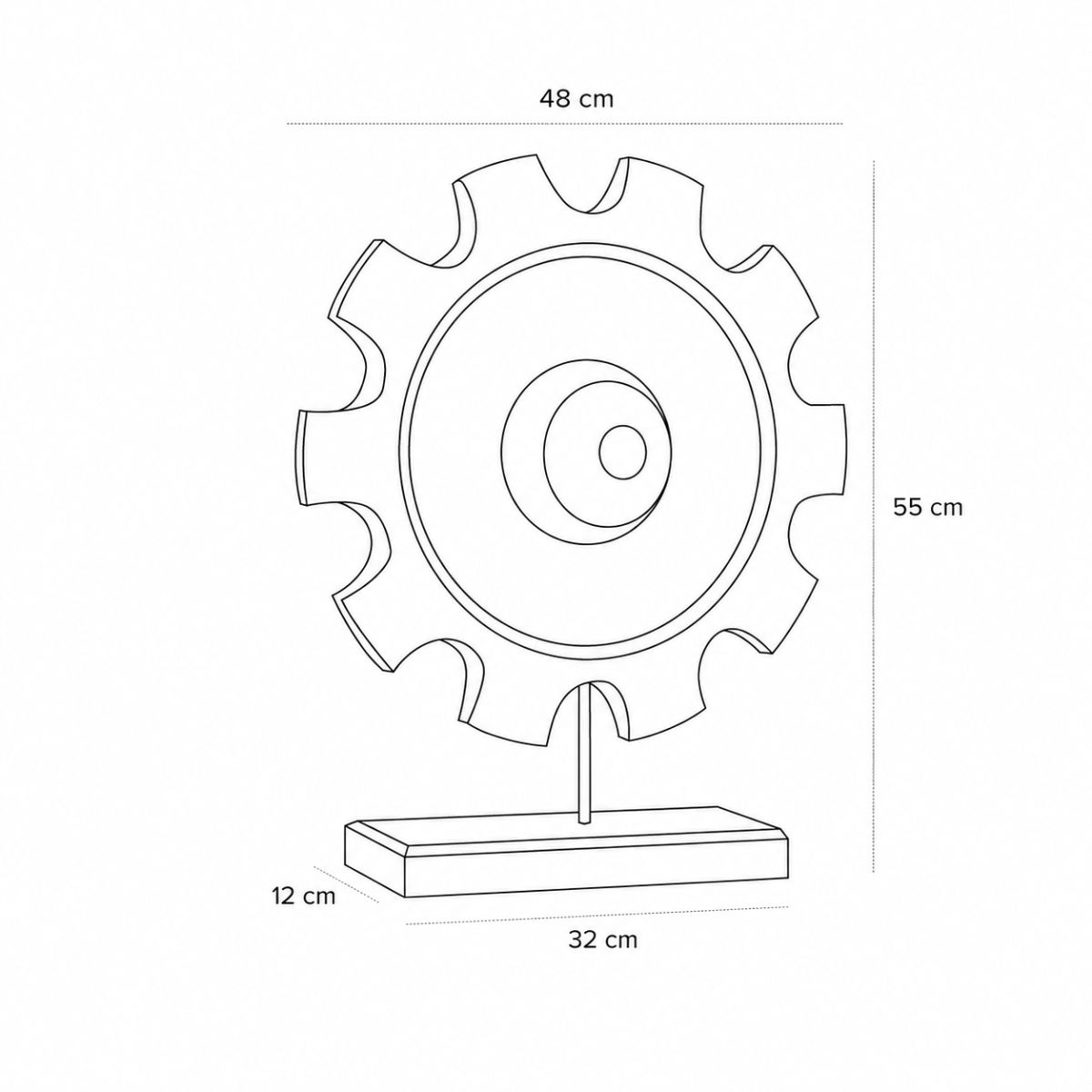 Product schematic Réa Engrenage