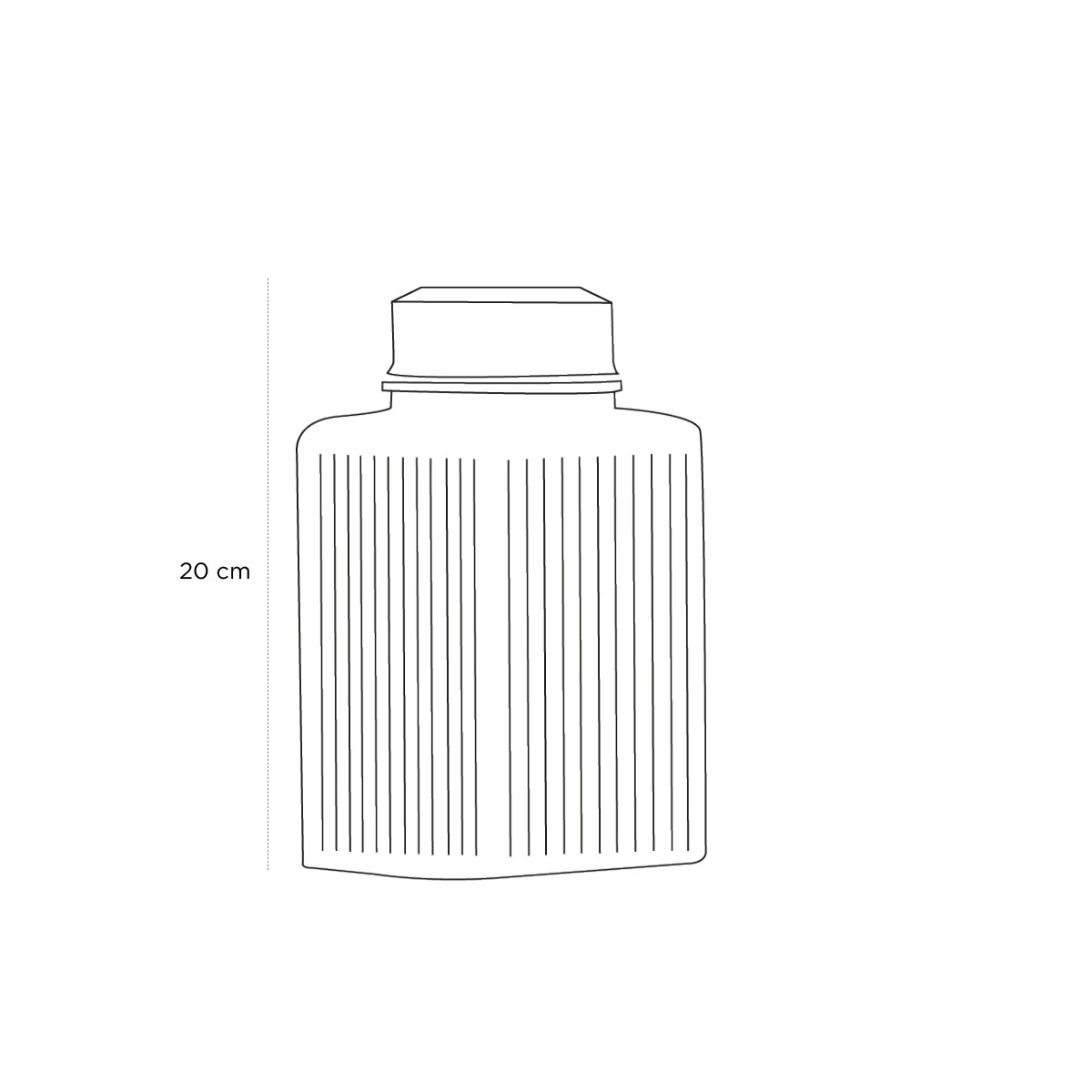 Product schematic Flasque PM