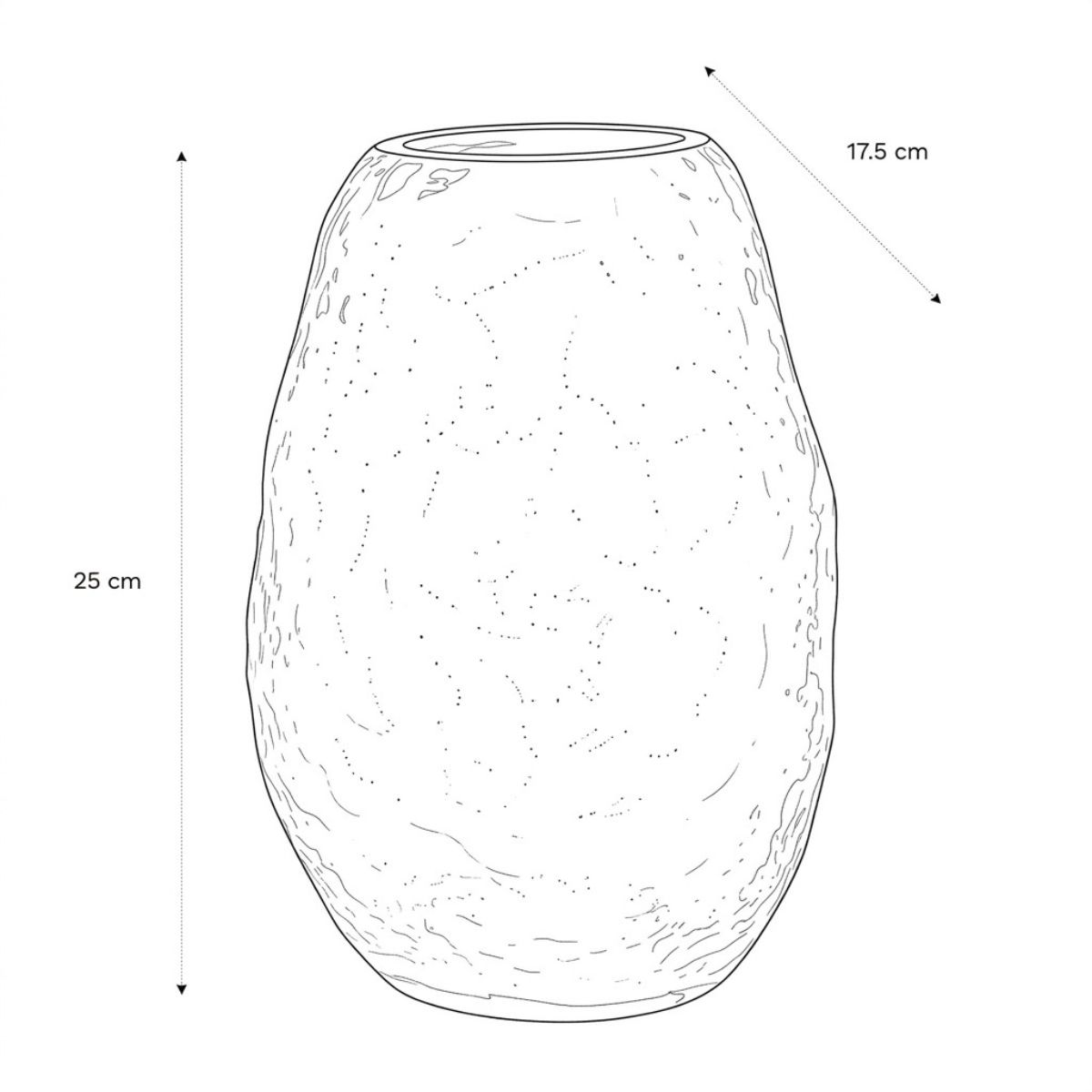 Schéma du produit Vase Armonia