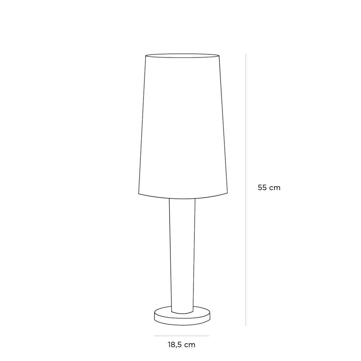 Product schematic Lampe Lite GM