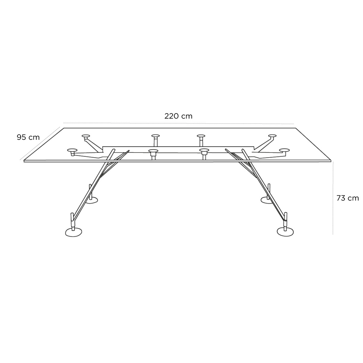 Product schematic Bureau Nomos