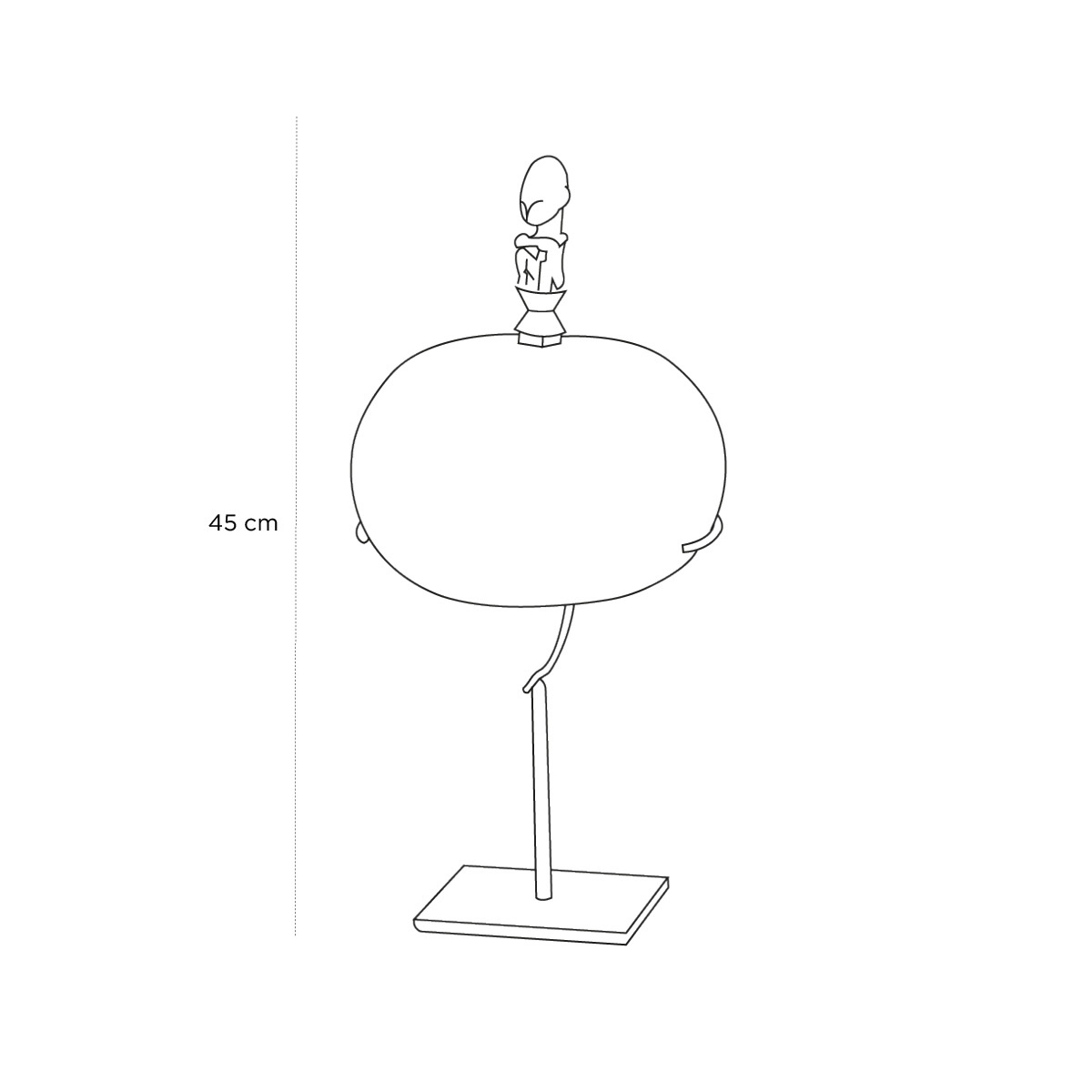 Product schematic Calebasse Sumba