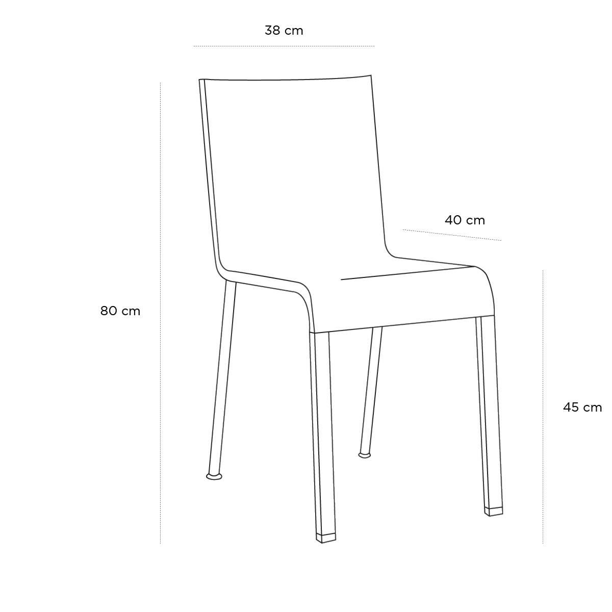 Schéma du produit Chaise Point 03