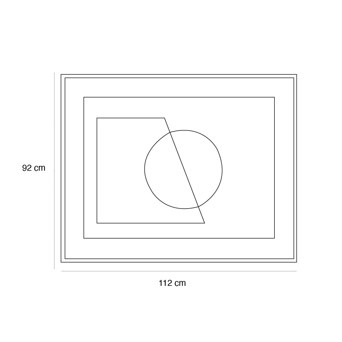 Product schematic Georges Rousse : Paris 2022