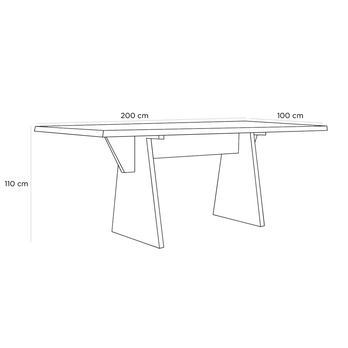 Product schematic Mange-debout Mange Debout Galère 2x1