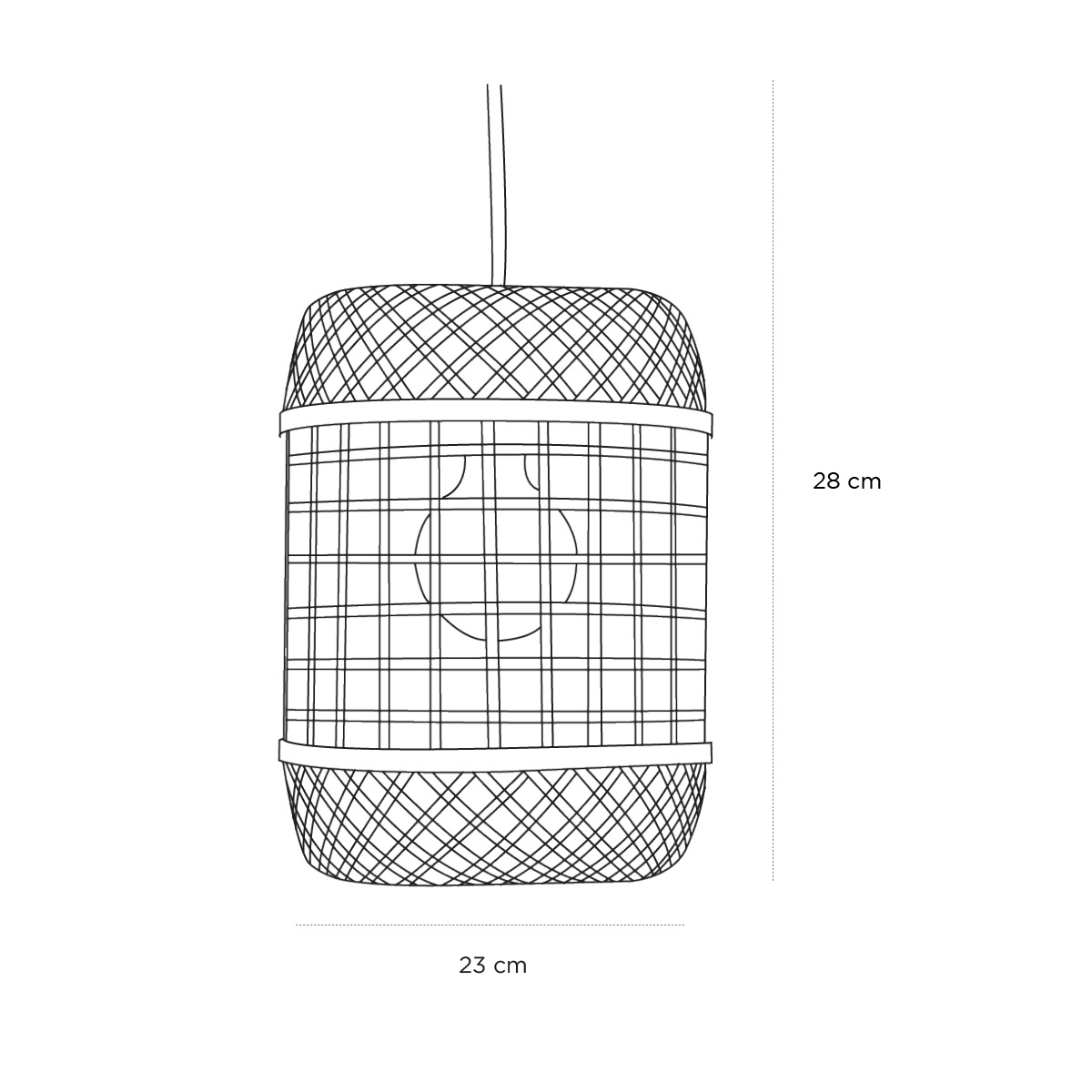 Product schematic Suspension Tara Osier PM