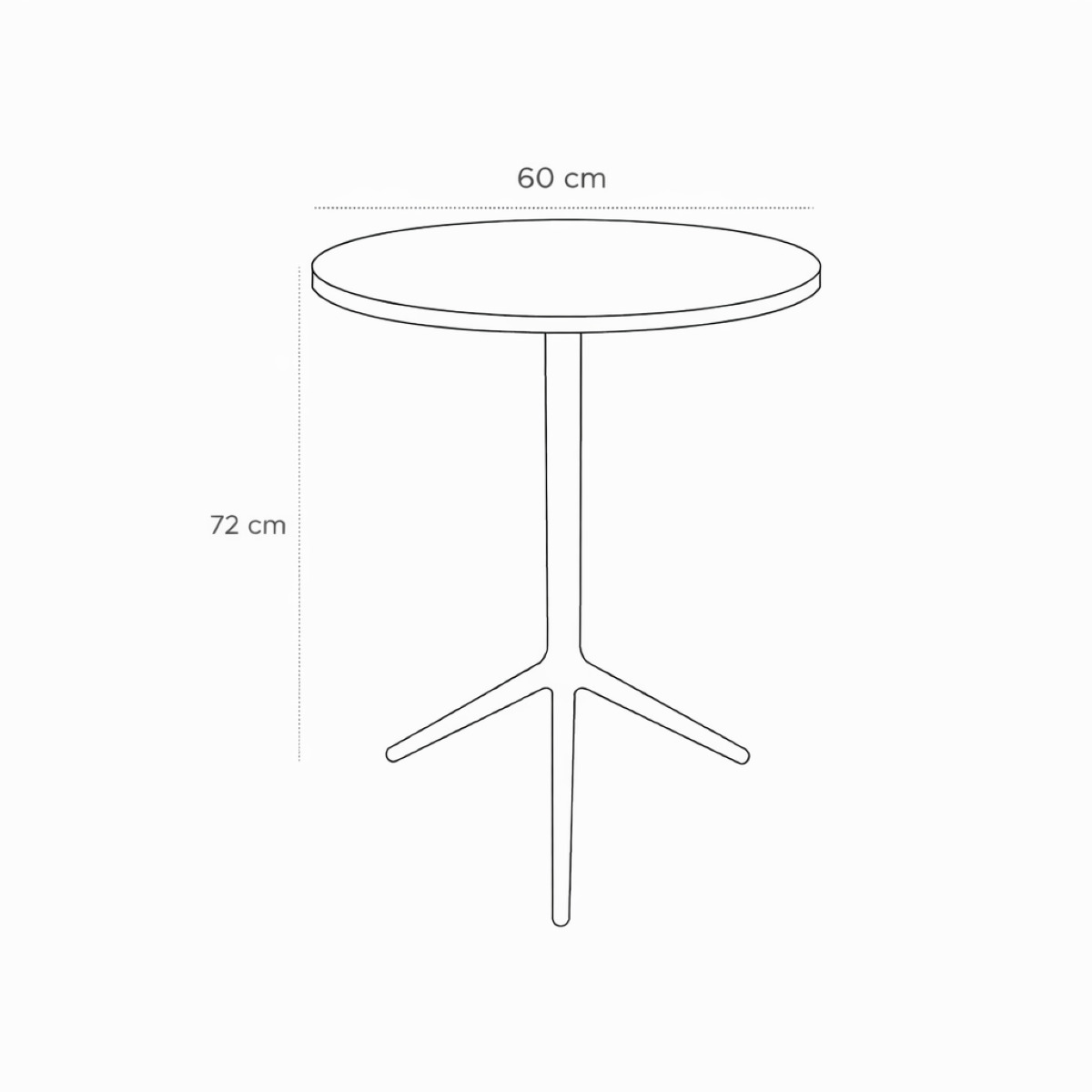 Schéma du produit Guéridon Central