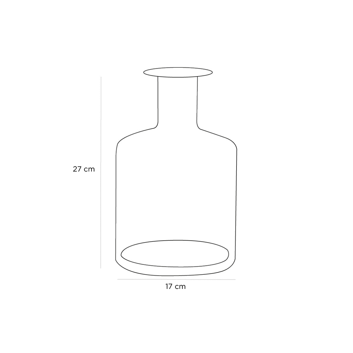 Schéma du produit Vase Brume