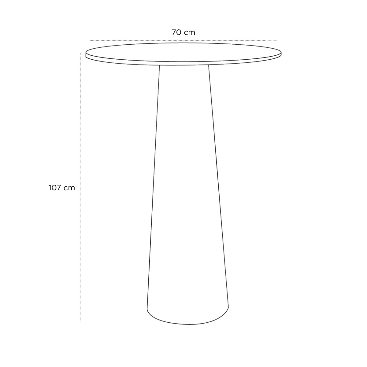 Product schematic Mange-debout Container