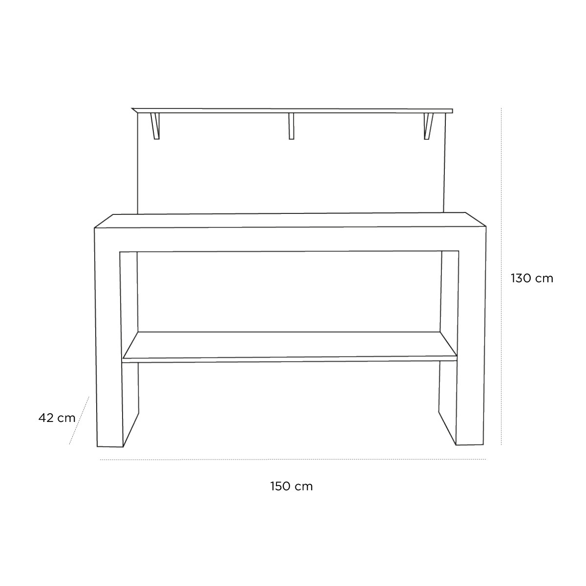 Product schematic Fond de Bar Roma