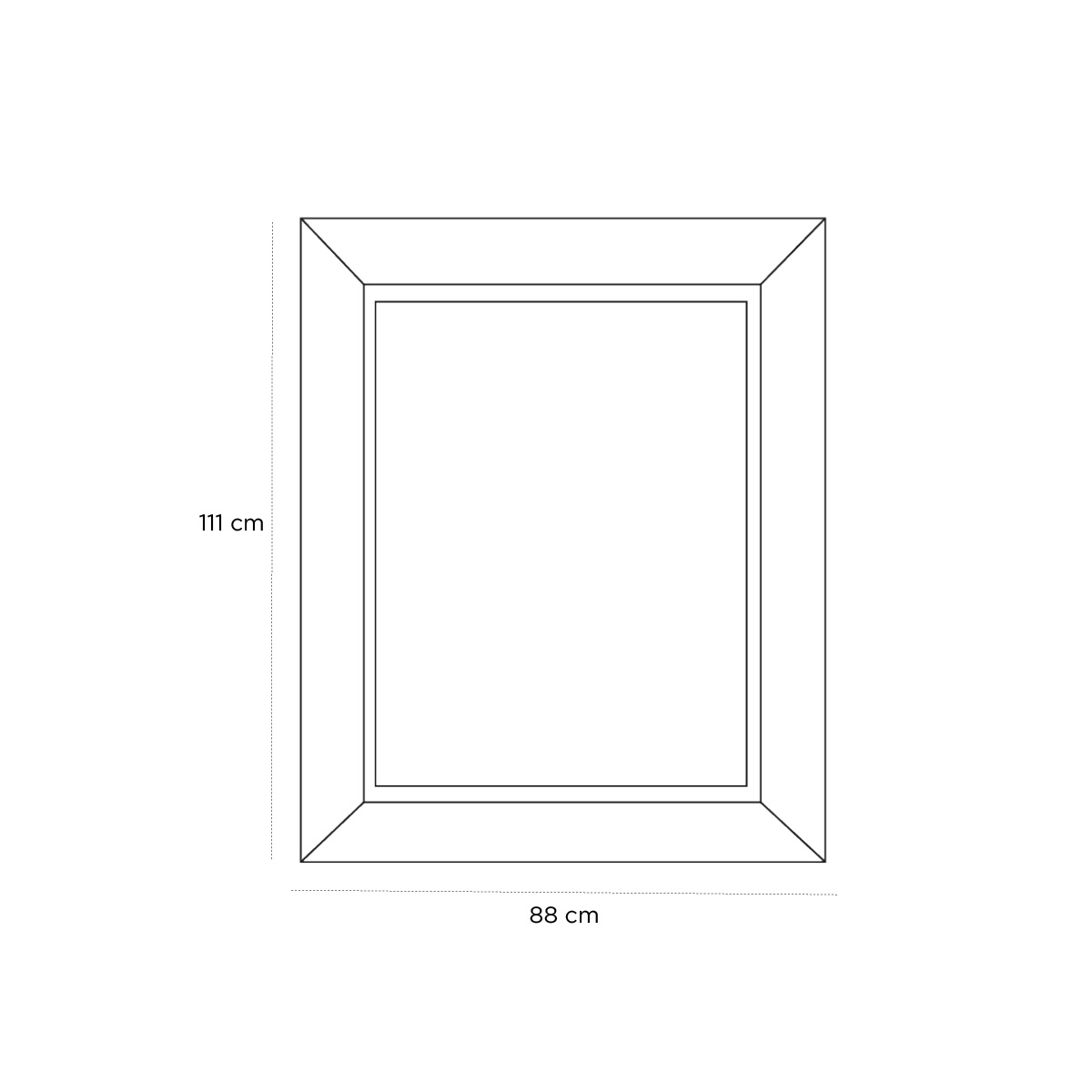 Product schematic Francois Ghost Noir