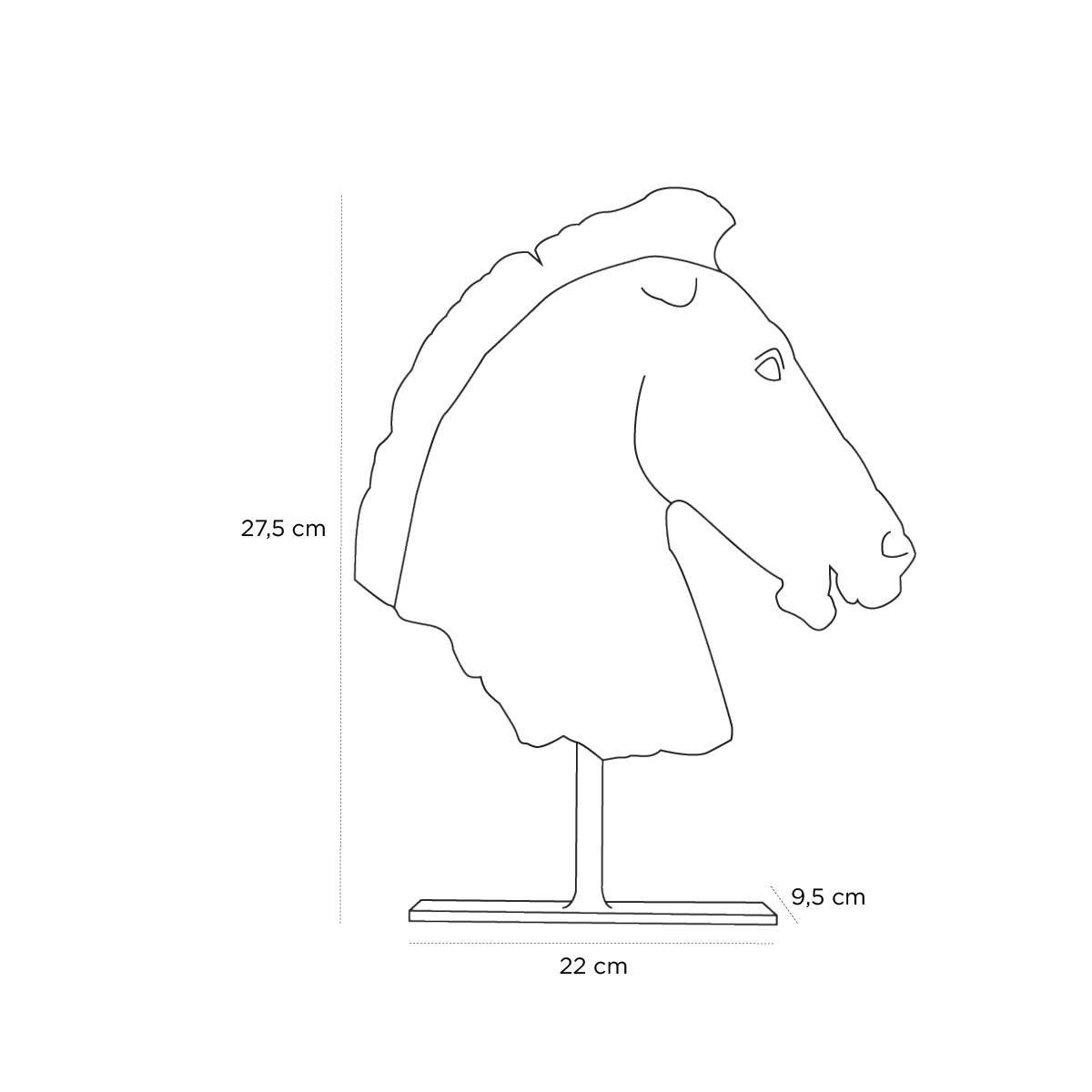 Product schematic Tete de Cheval Monti