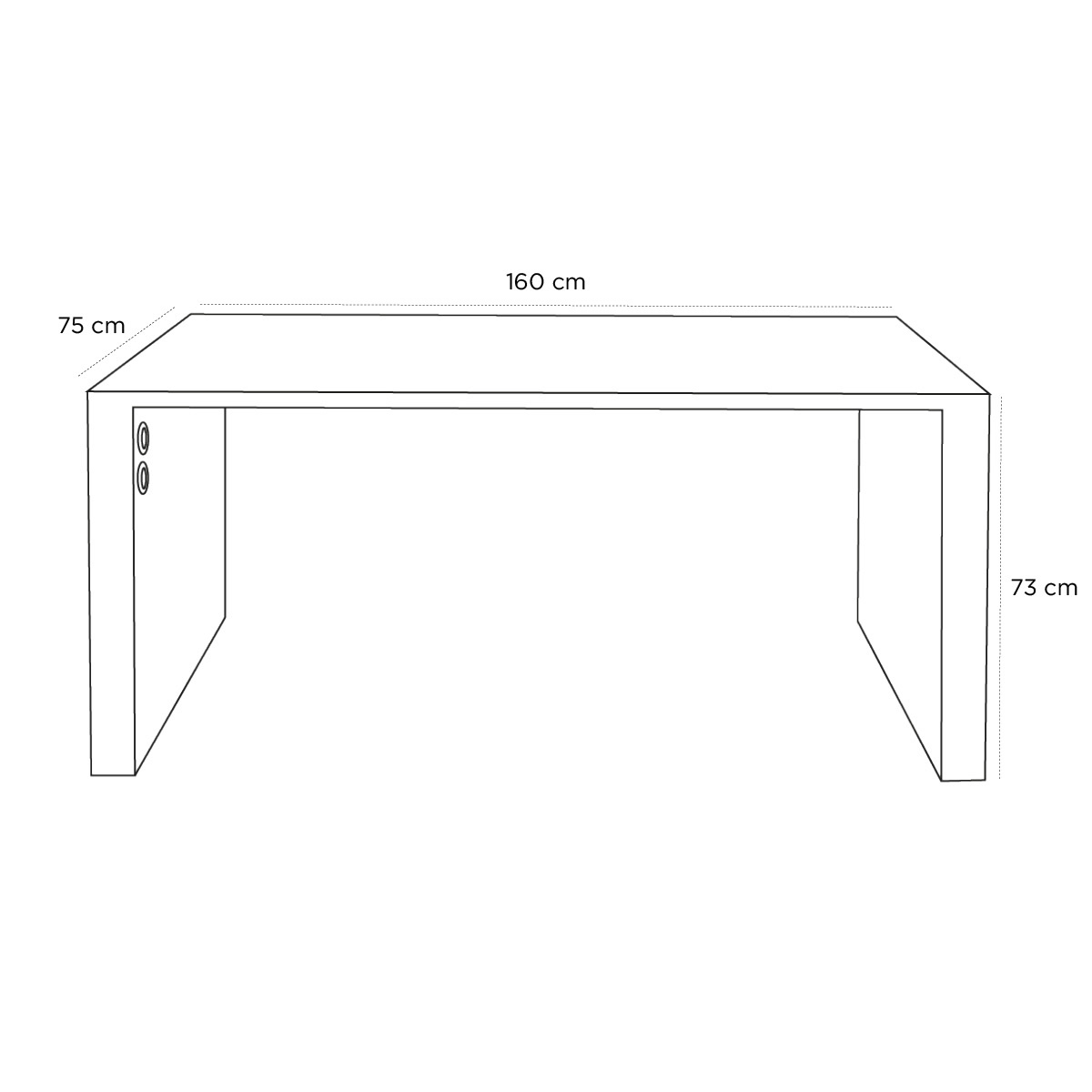 Product schematic Bureau Roma