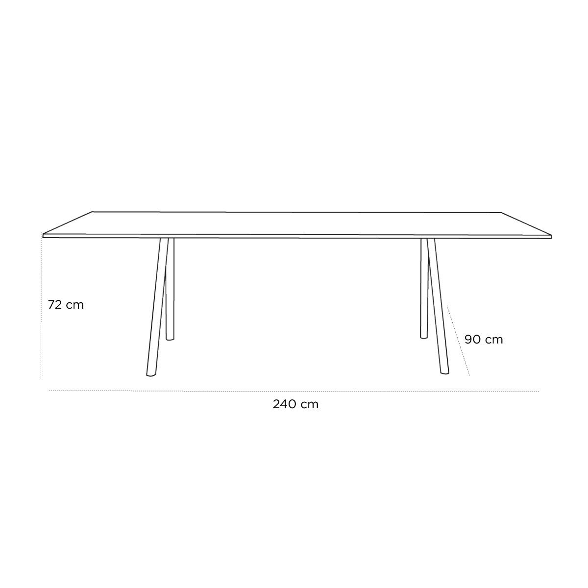 Schéma du produit Table A-Table