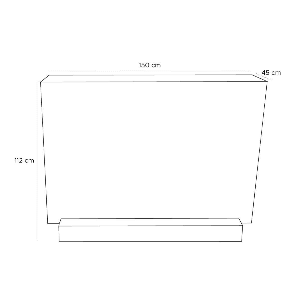 Product schematic Bar Roma