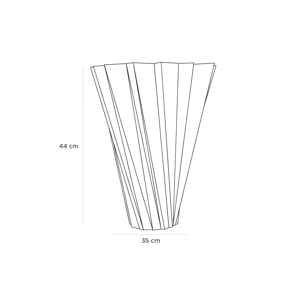 Schéma du produit Vase Shanghai