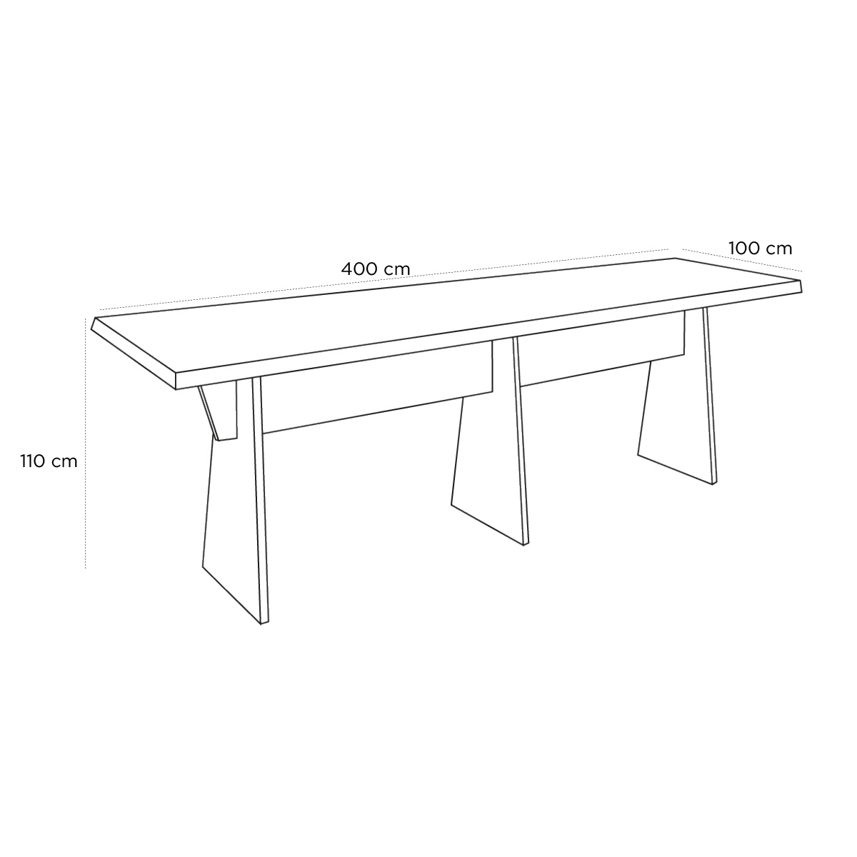 Product schematic Mange-debout Mange Debout Galère 4x1